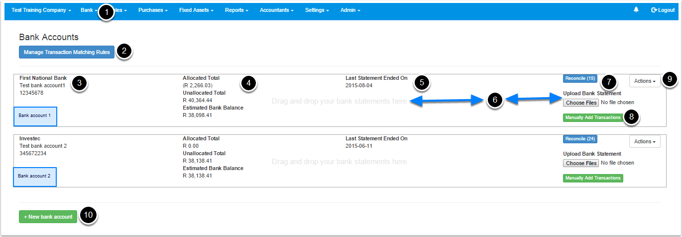 Bank Statement Dashboard Bank Statement Dashboard
