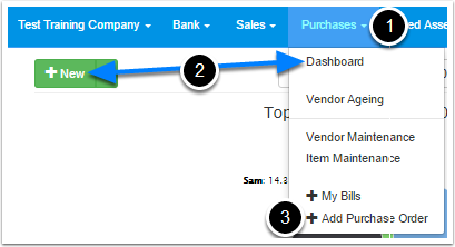 Creating A Purchase Order Creating A Purchase Order