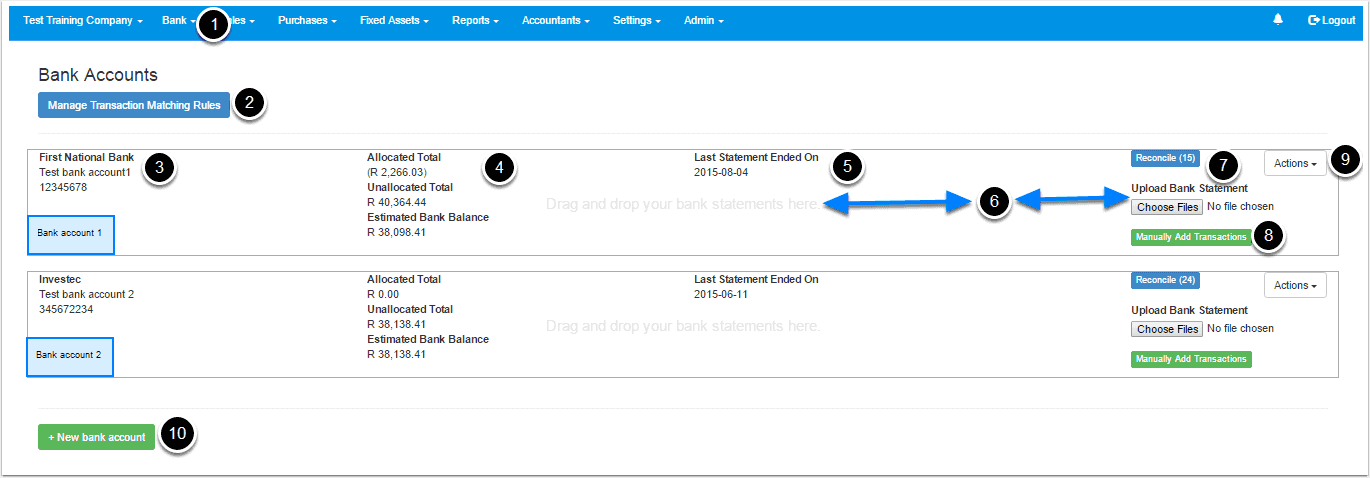 Bank Statement Dashboard