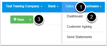 Step 1 Navigate To New Invoice Page