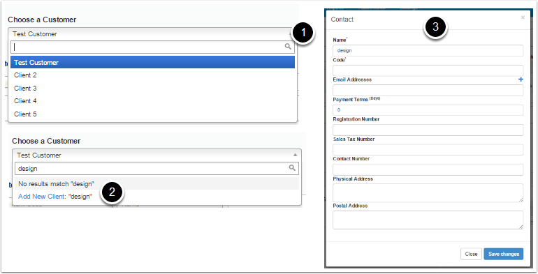 Step 2 Choose A Customer Step 2 Choose A Customer